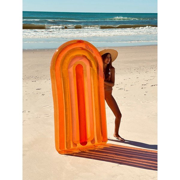 Saltea gonflabilă Sunnylife Luxe Rainbow-image-1