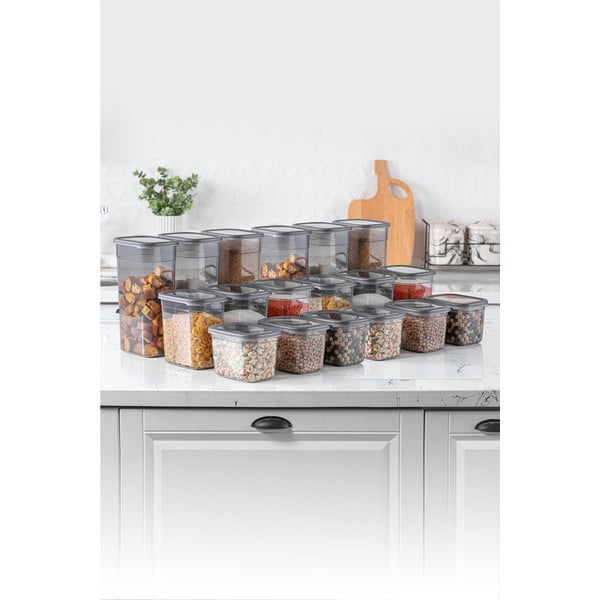 Recipiente 18 buc. pentru alimente Fresco – Hermia-image-1