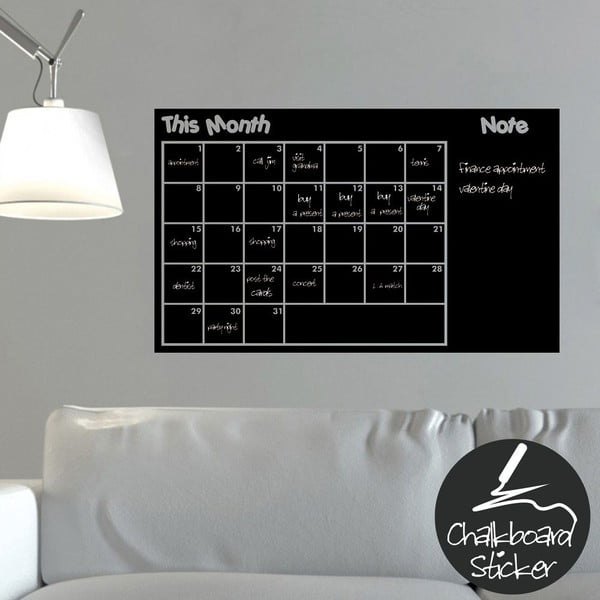 Tablă autocolantă de perete This Month-image-1