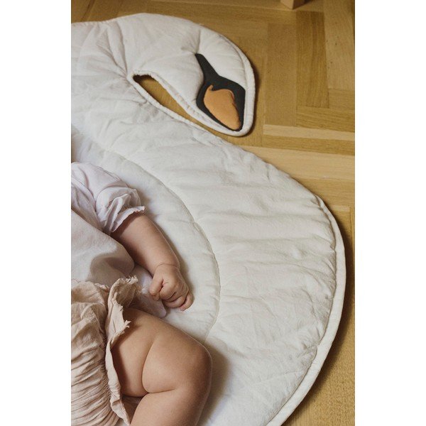 Saltea de joacă pentru copii crem 100x110 cm Swan – Lorena Canals-image-3
