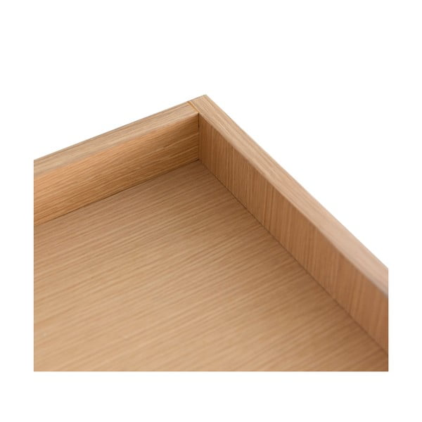 Comodă cu 3 sertare din lemn de stejar Hübsch Hege, natural-image-1