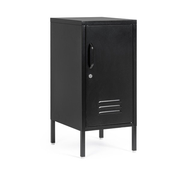 Dulap negru din metal cu încuietoare 35x76x40 cm Cambridge – Yes Everyday-image-2