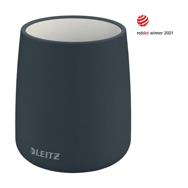 Suport din ceramică pentru pixuri Leitz Cosy, gri-image-4