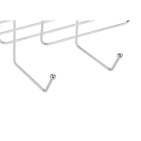 Raft pentru baie argintiu lucios suspendat din oțel Martos – Allstar-image-4