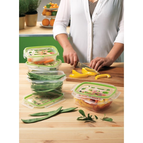 Set 2 cutii pentru alimente Snips, 0,6 l-image-1