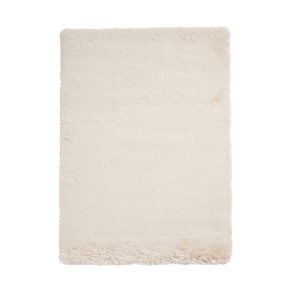 Covor crem 80x150 cm Super Teddy – Think Rugs