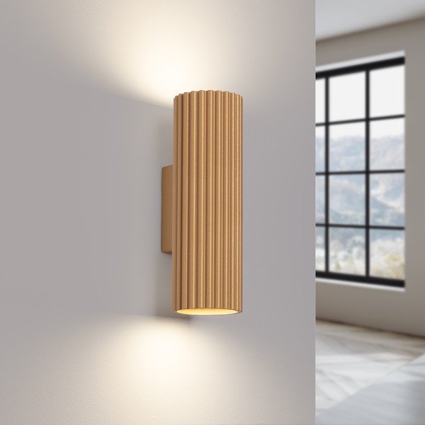 Aplică de perete aurie Gleam – Sollux-image-1