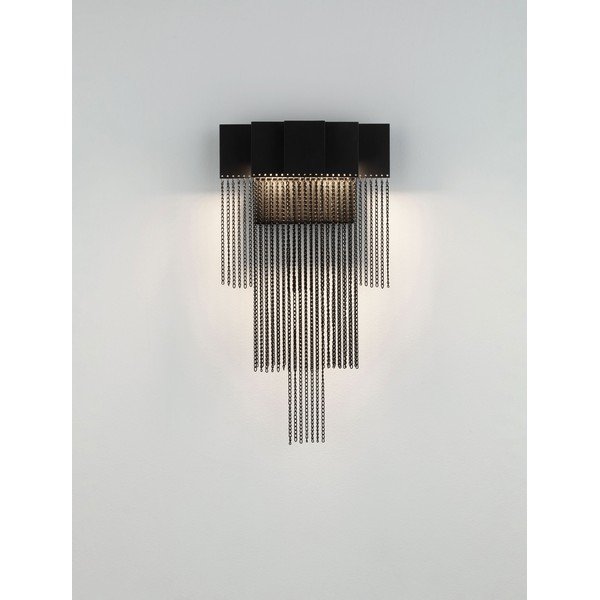 Aplică de perete negru-mat LED cu intensitate reglabilă din oțel Revια – Nova Luce-image-3