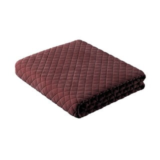 Cuvertură roșie matlasată pentru pat dublu 170x210 cm Posh Velvet - Yellow Tipi