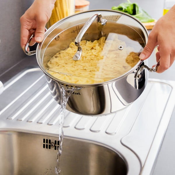 Set de vase pentru gătit 10 buc. din oțel inoxidabil DUETTO+ G719SA55 – Tefal-image-2