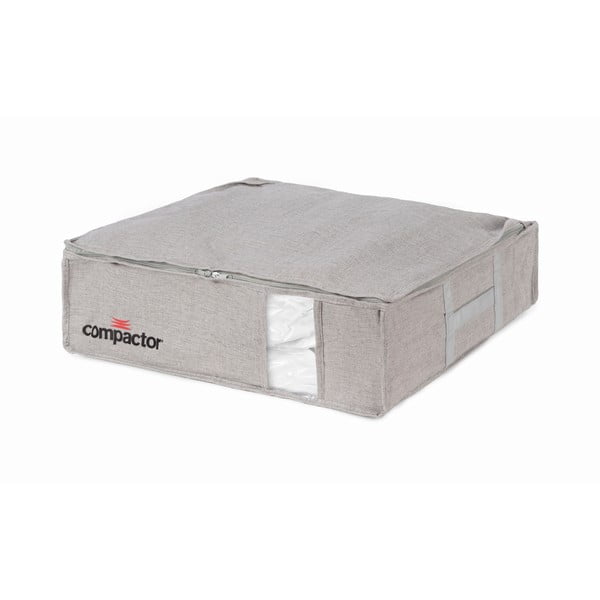 Cutie de depozitare cu vacuum Compactor Oxford, 145 l, gri-image-3