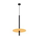 Lustră galbenă/bej din metal ø 30 cm Rilu – Sollux