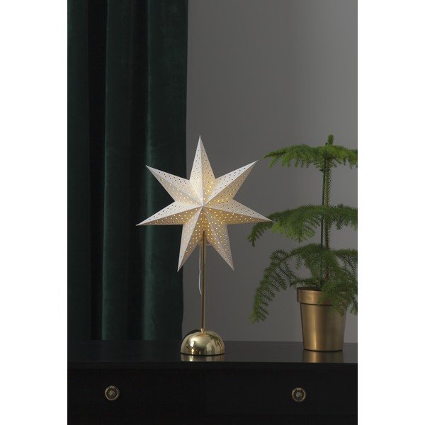 Decorațiune luminoasă de Crăciun crem/aurie Lottie – Star Trading-image-1