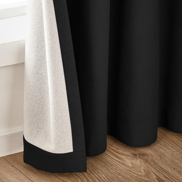 Draperii negre blackout 2 buc. 117x137 cm Wilson – Catherine Lansfield-image-2