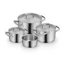 Set de vase pentru gătit 7 buc. din oțel inoxidabil Gourmet – WMF