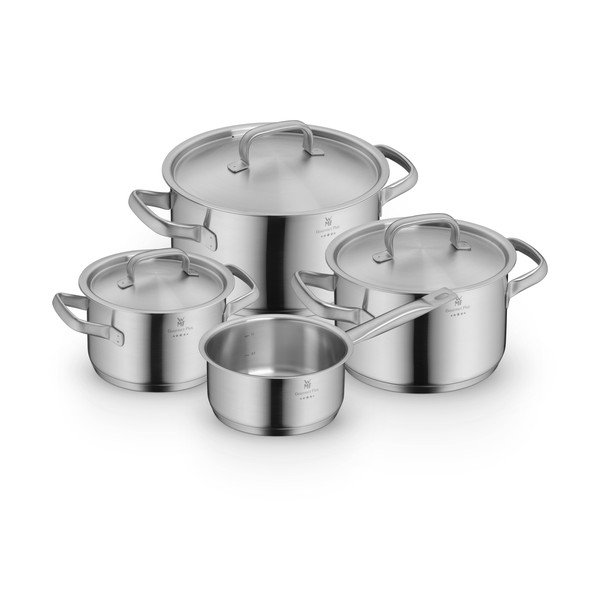 Set de vase pentru gătit 7 buc. din oțel inoxidabil Gourmet – WMF