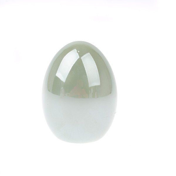Decorațiune din ceramică Dakls Easter Deco, înălțime 8 cm, verde