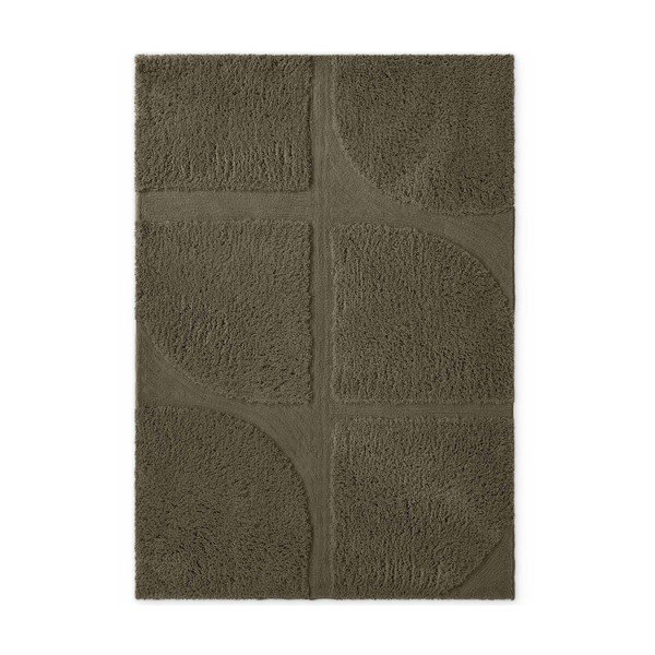 Covor kaki țesut manual 120x180 cm Lambeth Jasper – Ted Baker