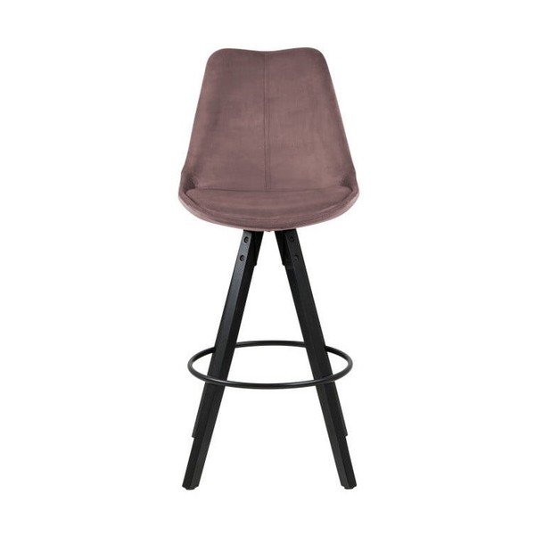 Scaun bar Actona Dima, roz pudră-image-2