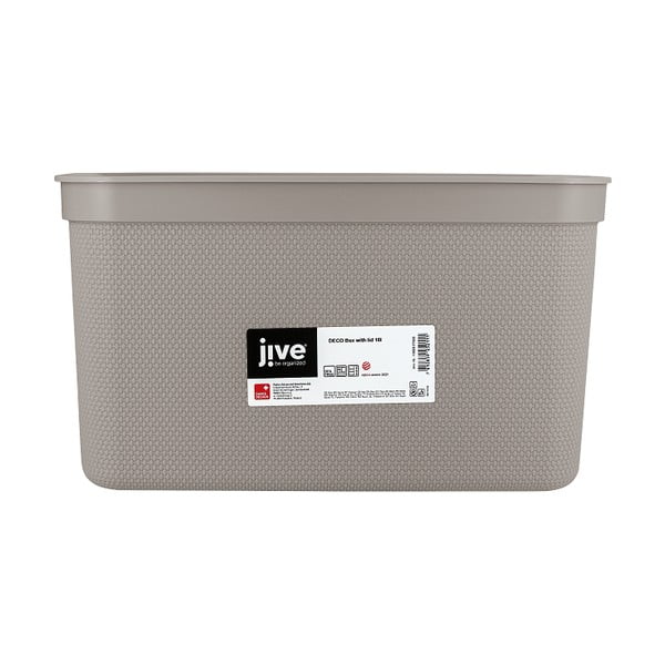 Cutie de depozitare din plastic cu capac Deco  - Rotho-image-3