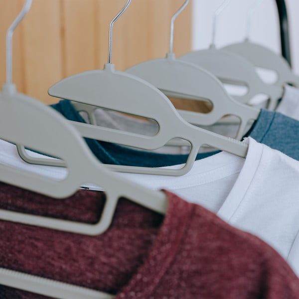 Umerașe 10 buc. din plastic – Addis-image-1