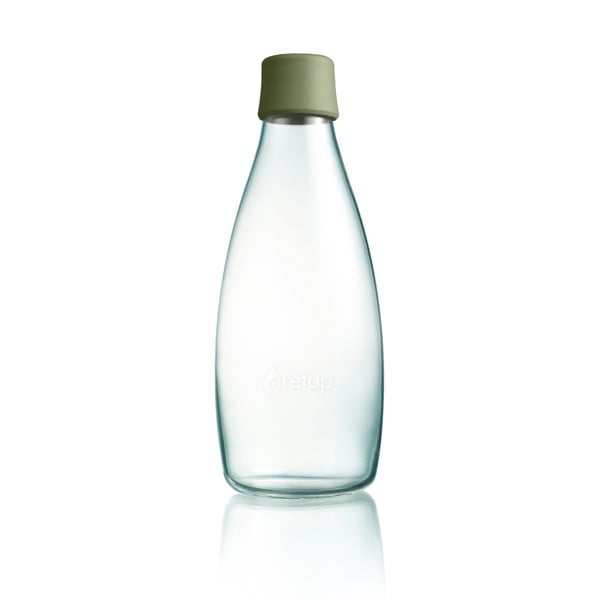 Sticlă ReTap, 800 ml, verde închis