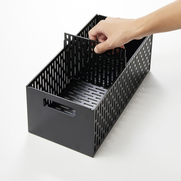 Coș de depozitare de depozitare din plastic Tower – YAMAZAKI-image-1