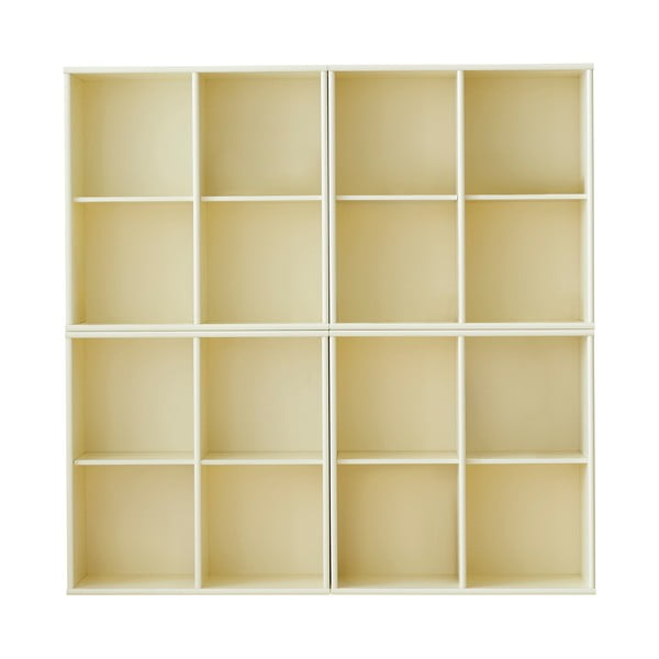 Bibliotecă galben-deschis suspendată 70x70 cm Mistral – Hammel Furniture