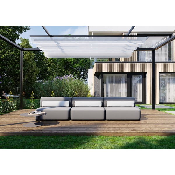 Canapea modulară de grădină gri deschis 306 cm Straw – Sit Sit-image-3