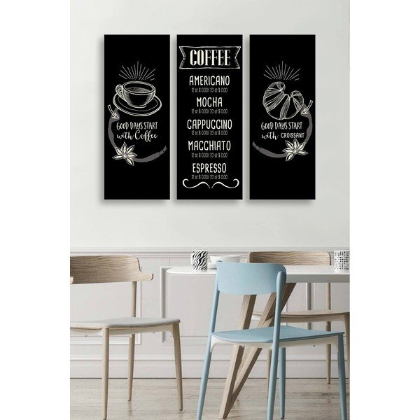 Semn 3 buc. 20x50 cm – Wallity-image-1