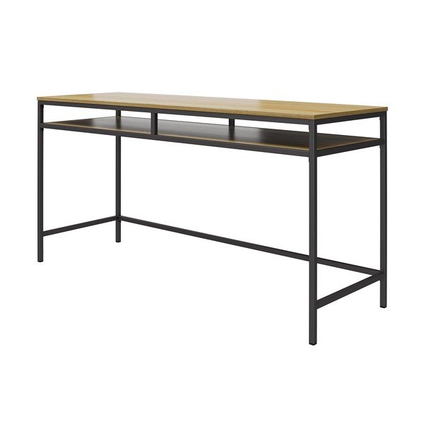 Birou cu blat cu aspect de lemn de stejar 51x153 cm Bradford – Støraa