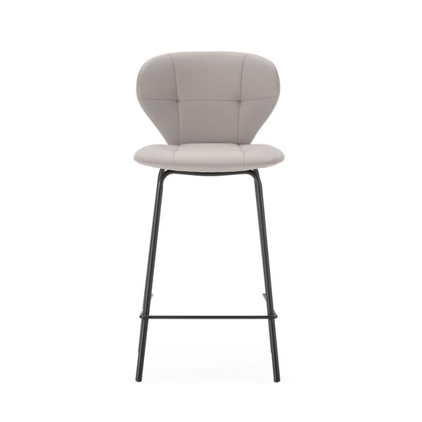 Scaune de bar bej 2 buc. (înălțime șezut 67 cm) Maura – Marckeric-image-2