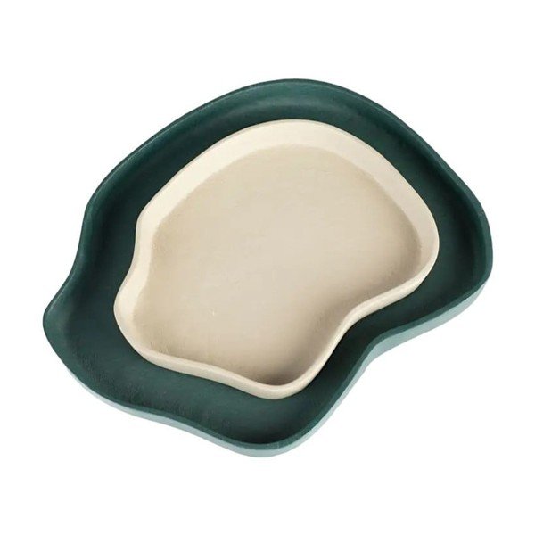 Tăvi decorative 2 buc. din metal 35x23 cm Revolt – Zuiver