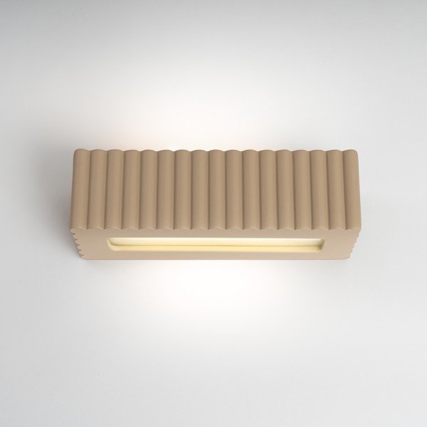 Aplică de perete taupe din ceramică Rivena – Sollux-image-2