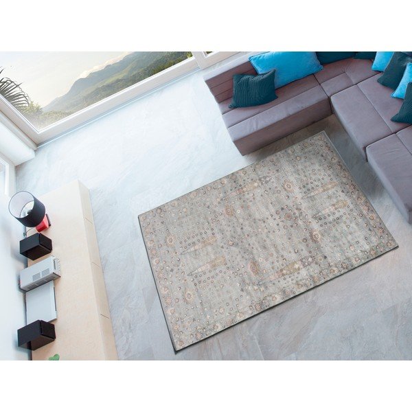 Covor din viscoză Universal Lara Ornament, 120 x 170 cm, gri-image-1
