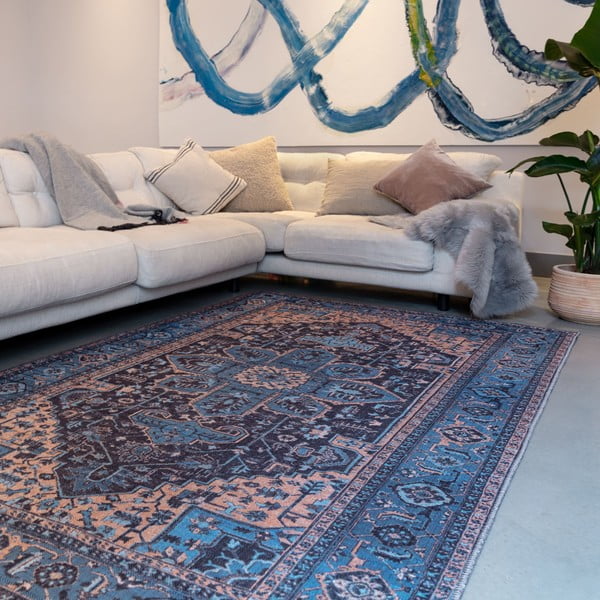 Covor albastru 230x160 cm Kaya - Asiatic Carpets-image-1