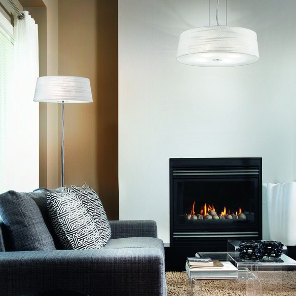 Lustră Evergreen Lights Circle White-image-2