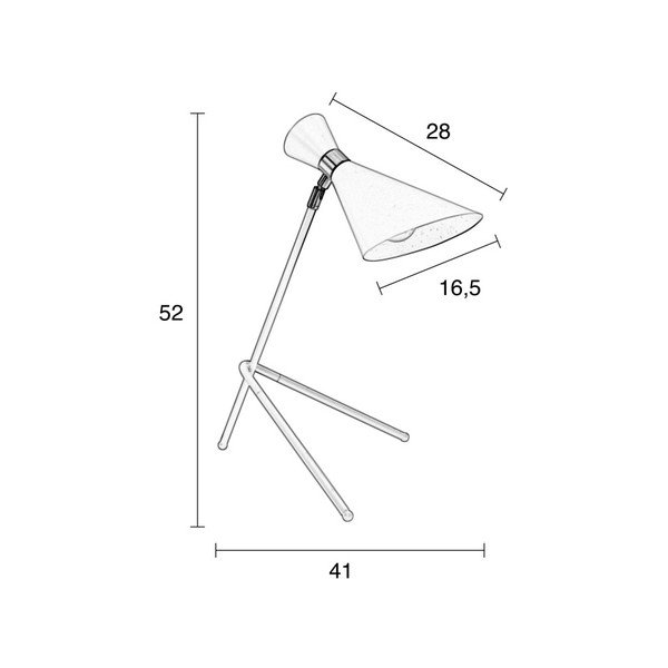 Lampă de birou Zuiver Shady, gri-image-2