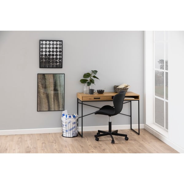 Birou în decor de stejar sălbatic Actona, 110 x 45 cm-image-3