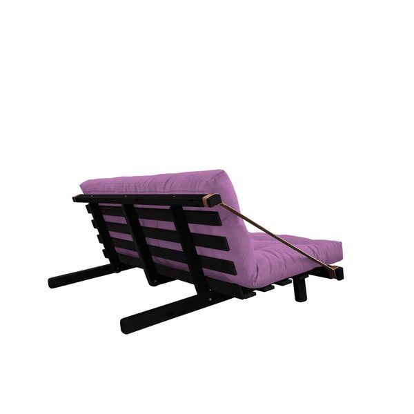 Canapea extensibilă Karup Jump Black/Taffy Pink-image-1