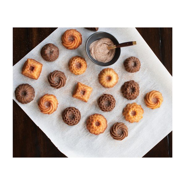 Formă pentru copt 12 brioșe Nordic Ware Minimix, 280 ml, auriu-image-3