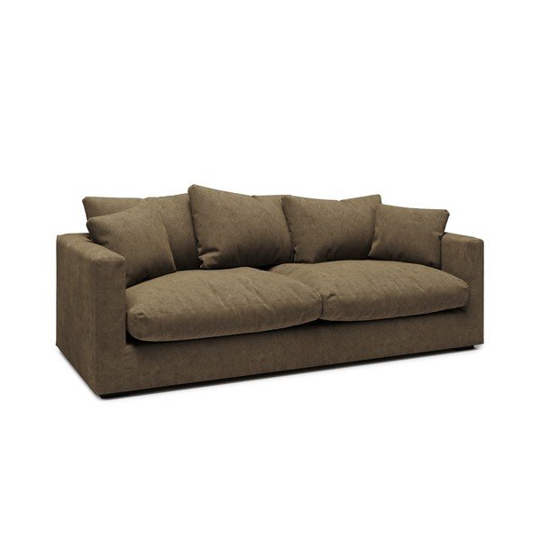 Canapea maro deschis 220 cm Comfy – Scandic-image-1