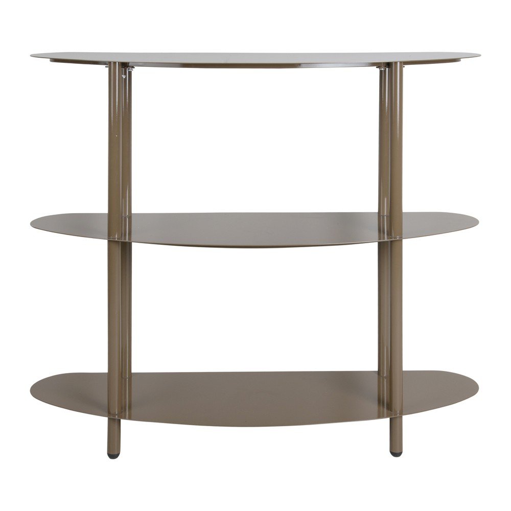 Dulap maro inchis din metal 90x82x28 cm Paris – Leitmotiv