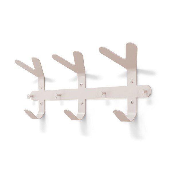 Cuier de perete taupe din oțel 66 cm Frondo – Spinder Design