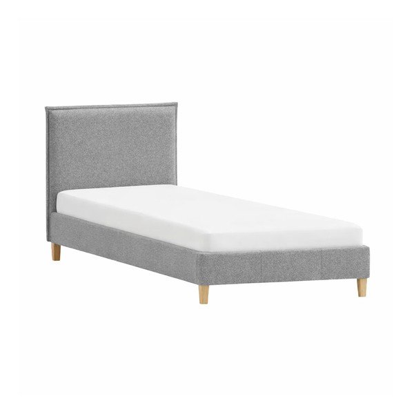 Pat tapițat cu somieră 90x200 cm Tina – Ropez