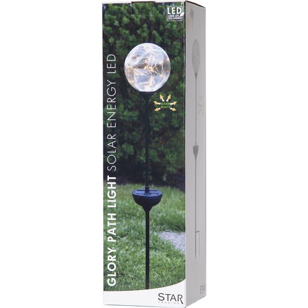 Lampadar solar LED pentru exterior Star Trading Glory, ø 12 cm-image-4