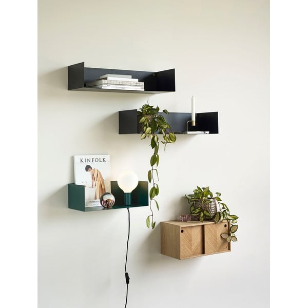 Dulăpior de perete din lemn de stejar Hübsch Herringbone, natural-image-1