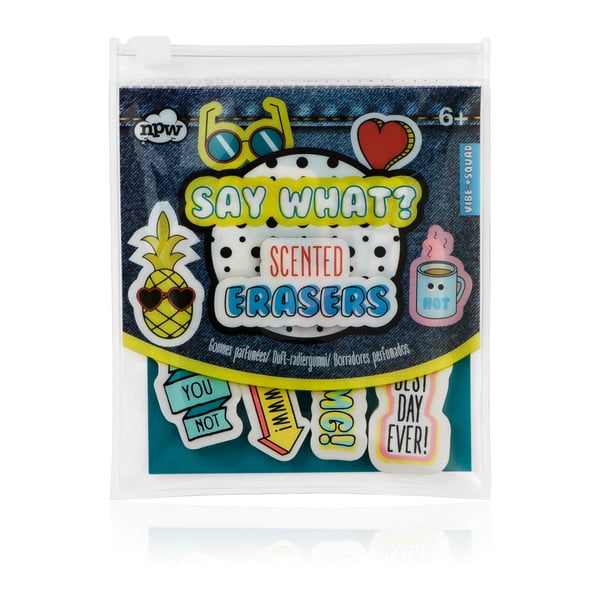 Set 10 gume de șters NPW Erasers