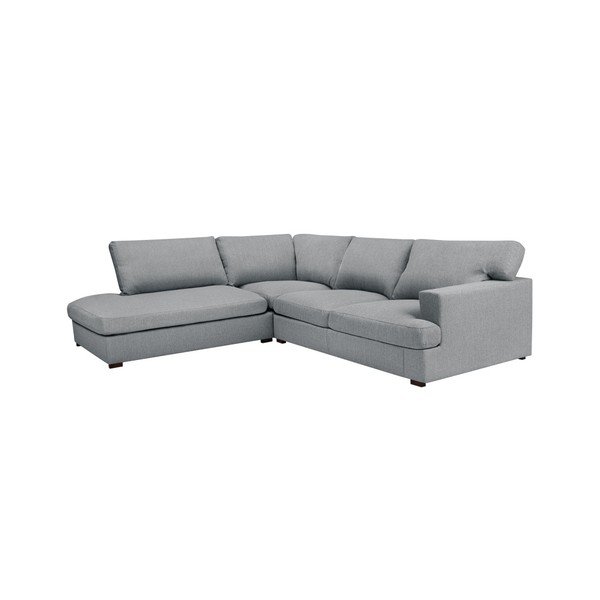 Colțar Windsor & Co Sofas Charles, pe partea stângă, gri-image-1