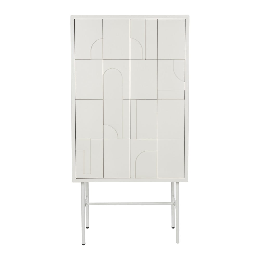 Dulap gri deschis 70x140x40 cm Funk – White Label